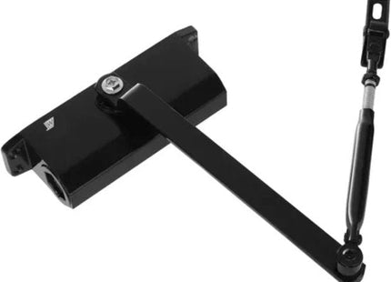Malatec - Deurdranger - Geschikt voor Deuren 40 - 60 Kg - Zwart - Weerbestendig - MBDeals.nl