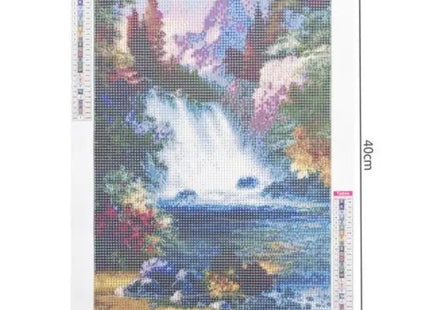 Malatec - Diamond Painting Set - Volledige Bedekking - 30x40 Cm - Mooie Herfstkleuren - MBDeals.nl