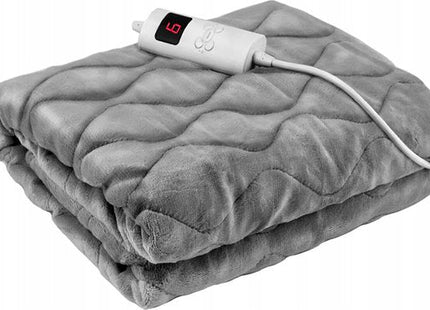 Malatec - Elektrische Deken - 180 X 130 Cm - Grijs - Geschikt voor 2 Personen - MBDeals.nl