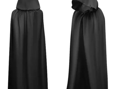 Malatec - Lange Cape met Capuchon - 150 X 120 Cm Afmeting - Met Vetersluiting - 30 Cm Diepe Capuchon - MBDeals.nl