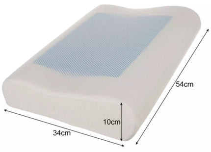 Malatec - Orthopedisch Kussen - XXL - Verkoelende Gel - Vochtregulerend - MBDeals.nl