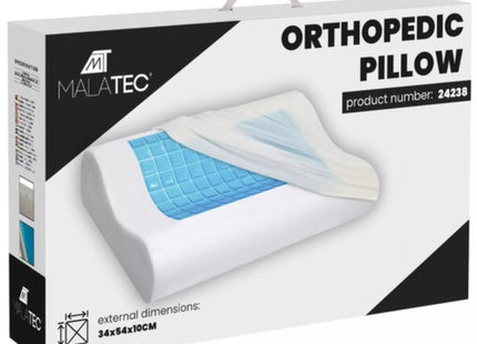 Malatec - Orthopedisch Kussen - XXL - Verkoelende Gel - Vochtregulerend - MBDeals.nl