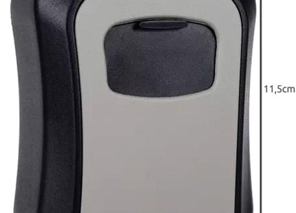 Malatec - Sleutelkluis - Cijferslot - 11 X 9 X 4 Cm - Stalen Materiaal - MBDeals.nl