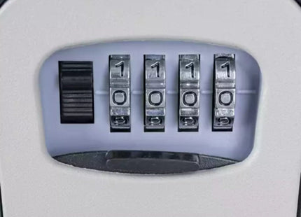 Malatec - Sleutelkluis - Cijferslot - 11 X 9 X 4 Cm - Stalen Materiaal - MBDeals.nl