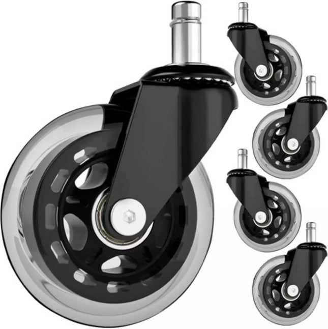 Malatec – Wieltjes – Universeel – Set van 5 – Eenvoudige Installatie - MBDeals.nl