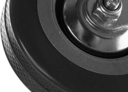 Malatec - Zwenkwielen - 4 Stuks met Rem - Rubber en Verzinkt Staal - Maximale Belasting 220 Kg - MBDeals.nl