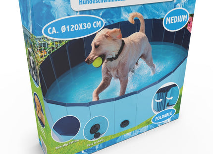 Maxxpro - Hondenzwembad - Opvouwbaar - Anti - Slip Bodem - Voor Middelgrote Honden - MBDeals.nl