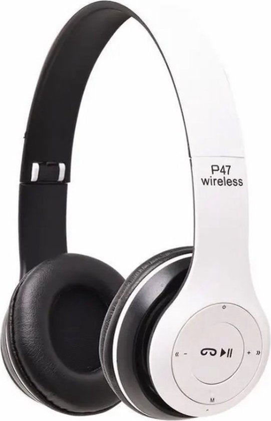 P47 5.0 - Koptelefoon - Bluetooth - Telefoon Opnemen - Bereik tot 10 Meter - Zwart - MBDeals.nl