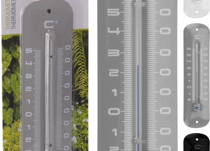 Pro Garden - Buitenthermometer - Metaal - Meetbereik 6°C tot - 3°C - 19cm - MBDeals.nl