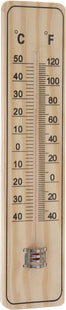 Pro Garden – Thermometer – Hout – Geschikt voor Binnen - en Buitengebruik - MBDeals.nl