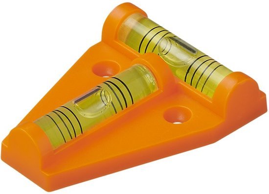 Pro Plus - Waterpas Piramide - Voor Caravans en Campers - Driehoekig - Kunststof - MBDeals.nl