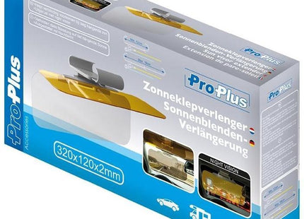 Pro Plus - Zonnescherm - Verstelbaar - Night Vision - Geschikt voor Bestuurders - en Passagiersplaats - MBDeals.nl