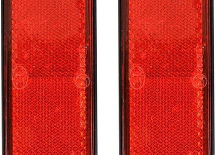 ProPlus - Reflector - Set van 2 - Rood - Schroefbevestiging - 104x40mm - MBDeals.nl