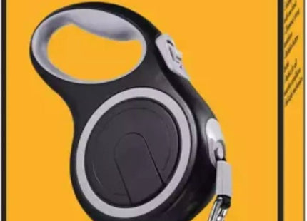 Purlov - Automatische Hondenlijn - Vergrendelknop - Metalen Karabijnhaak - Reflecterende Tape - MBDeals.nl