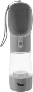 Purlov drinkfles voor honden met kom en voervak (200 ml water, wit) - foto 2
