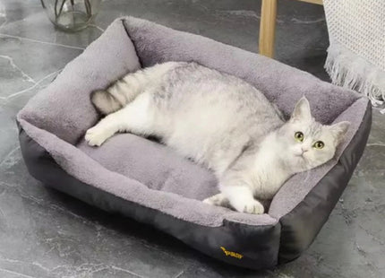 Purlov - Honden en Kattenmand - Wasmachine Bestendig - Licht van Gewicht - Voor Middelgrote Huisdieren - MBDeals.nl