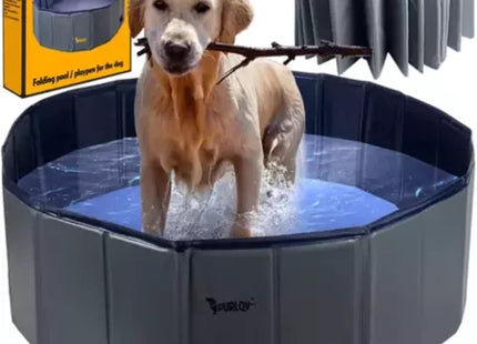 Purlov - Honden Zwembad - Aftapkraan - Opvouwbaar - Antislipbodem - MBDeals.nl