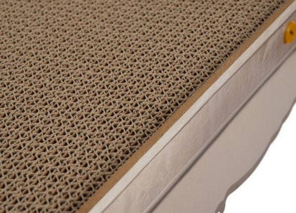 Purlov - Krabmeubel Sofa - Eenvoudig te Monteren - Klauwverzorging - MDF en Karton - MBDeals.nl
