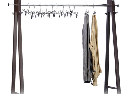 Relaxdays - Broekhanger - 20 Stuks - Metaal - Verstelbare Klemmen met Antislip - MBDeals.nl