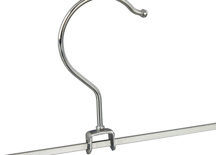 Relaxdays - Broekhanger - 20 Stuks - Metaal - Verstelbare Klemmen met Antislip - MBDeals.nl