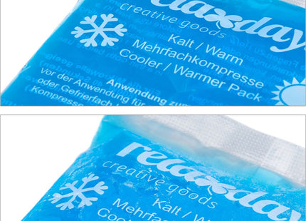 Relaxdays - Coldpack - Herbruikbaar - 9x15cm - Warm en Koud Gebruik - Set van 8 - MBDeals.nl