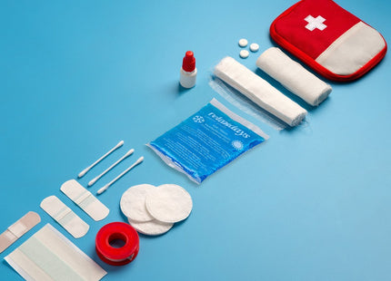 Relaxdays - Coldpack - Herbruikbaar - 9x15cm - Warm en Koud Gebruik - Set van 8 - MBDeals.nl