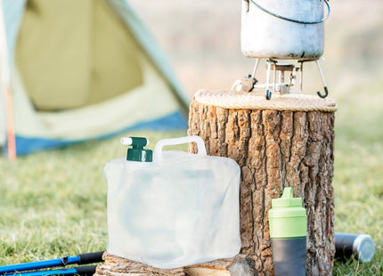 Relaxdays - Opvouwbare Jerrycan - Set van 4 - 10 Liter - BPA - Vrij - MBDeals.nl