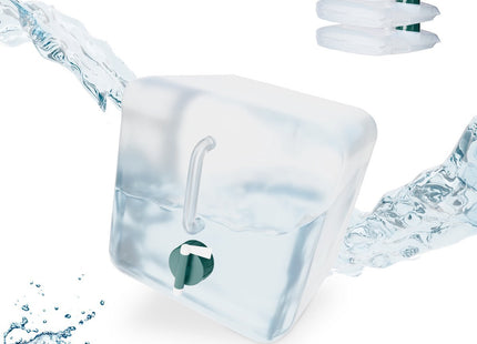 Relaxdays - Opvouwbare Jerrycan - Set van 4 - 10 Liter - BPA - Vrij - MBDeals.nl