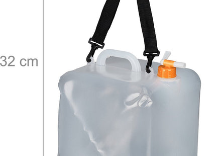Relaxdays - Opvouwbare Jerrycan - Set van 4 - 20 Liter - BPA - vrij - MBDeals.nl