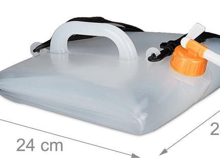 Relaxdays - Opvouwbare Jerrycan - Set van 4 - 20 Liter - BPA - vrij - MBDeals.nl
