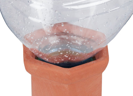 Relaxdays - Waterdruppelaar - 6 Stuks - Voor 1,5 Liter Petfles - Keramiek - MBDeals.nl