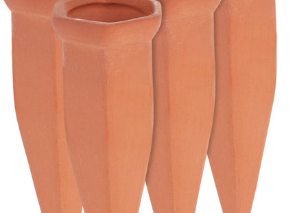 Relaxdays - Waterdruppelaar - 6 Stuks - Voor 1,5 Liter Petfles - Keramiek - MBDeals.nl