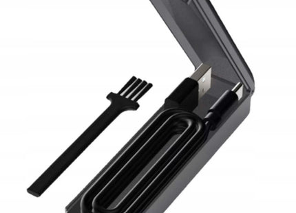 Ruhhy - 2 - in - 1 Stof - en Pluizenverwijderaar - 3 Standen en 4 Messen - Oplaadbaar Via USB - C - 6 Zwevende Mesjes + Honingraatzeef - MBDeals.nl