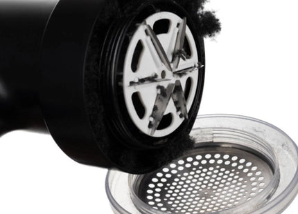Ruhhy - 2 - in - 1 Stof - en Pluizenverwijderaar - 3 Standen en 4 Messen - Oplaadbaar Via USB - C - 6 Zwevende Mesjes + Honingraatzeef - MBDeals.nl