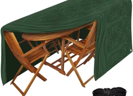 Ruhhy - Afdekhoes Tuinmeubel - Waterdicht - 100 X 180 X 240 Cm - Inclusief Opbergcase - MBDeals.nl