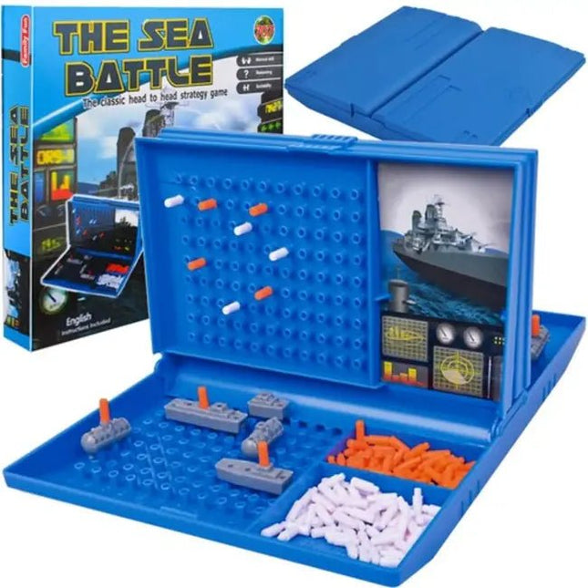 Ruhhy - Bordspel - Multicolor - Zeeslagthema - MBDeals.nl