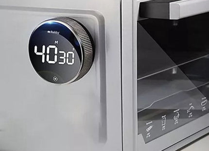 Ruhhy - Digitale Timer - Compact ontwerp - Eénknopsbediening - Krachtige magneet - MBDeals.nl