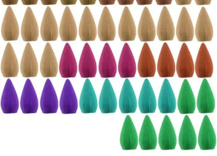 Ruhhy - Geurbrander - Aromatisch - Waterval Effect - Keramiek + Hout - Groen / Grafiet - MBDeals.nl