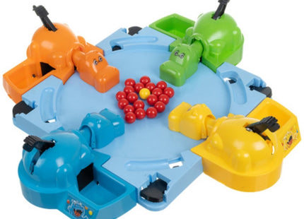 Ruhhy - Hungry Hippos - Stevig Kunststof - Snelheid en Reactievermogen - 4+ Jaar - MBDeals.nl
