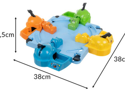 Ruhhy - Hungry Hippos - Stevig Kunststof - Snelheid en Reactievermogen - 4+ Jaar - MBDeals.nl
