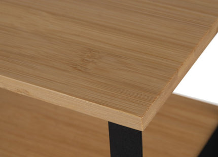 Ruhhy - Keukenrekje - Gietijzer en Hout - 2 - Delig - Met Stevig Hengsel - MBDeals.nl