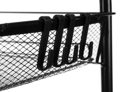 Ruhhy - Keukentrolley - Hoog Draagvermogen - Multifunctionele Organizer - Gepoedercoat IJzer - MBDeals.nl