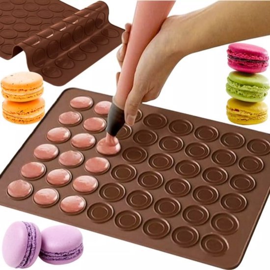 Ruhhy - Koekjesvorm - Set van 48 Ringen - Twee Formaten: 22 & 35 mm - Temperatuurbestendig & Makkelijk Schoon te Maken - MBDeals.nl