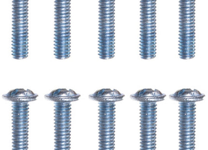 Ruhhy - Meubelknoppen Set - 10 Stuks - ABS Kunststof & RVS - Afmetingen 3 X 2,6 Cm - MBDeals.nl