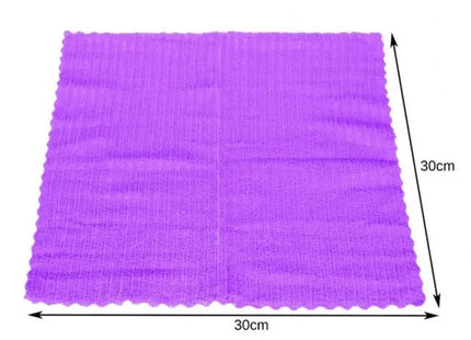 Ruhhy - Microvezel Doekjes - Set van 12 - Hoge Absorptie - Kleurrijk - MBDeals.nl