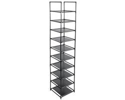Ruhhy modulair schoenenrek met 10 modules voor 10 paar schoenen, zwart - foto 7
