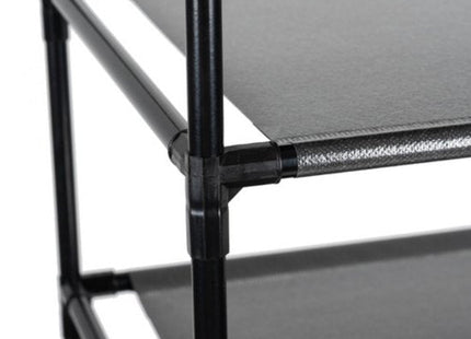 Ruhhy modulair schoenenrek met 10 modules voor 10 paar schoenen, zwart - foto 8