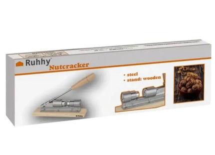 Ruhhy - Notenkraker - Verstelbaar - Roestvrijstaal - 20 Cm - MBDeals.nl