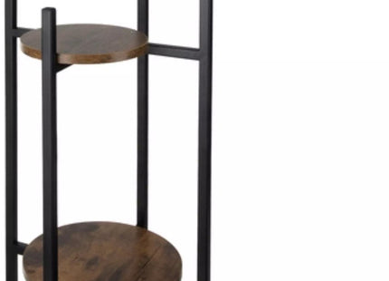 Ruhhy - Plantenstandaard - Loftstijl - 3 Niveaus - 80 cm - MBDeals.nl
