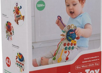 Ruhhy - Sensorische 6 In1 Bijtring - Multifunctioneel - Educatief - 26x11.5x13.5cm - MBDeals.nl